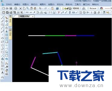 CAXA多线段怎么合并和闭合？CAXA多线段的合并和闭合的详细教程