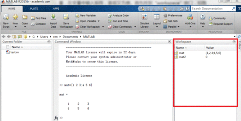 Matlab输入一个矩阵的操作教程