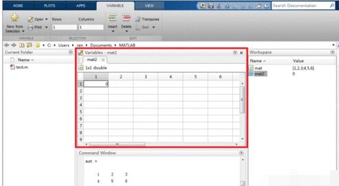 Matlab输入一个矩阵的操作教程