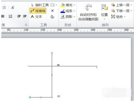 visio 2010怎么画直线?visio 2010画直线的方法步骤