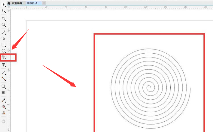 cdr蚊香怎么画？cdr绘制燃烧蚊香图形方法介绍