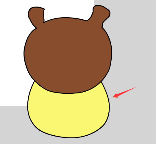 Flash手绘猫头鹰矢量图的操作方法