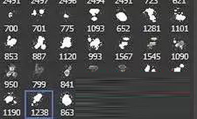 Adobe Photoshop打造水墨字体的操作方法