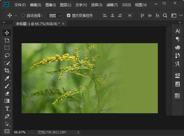 ps怎么将图片与背景渐变融合？ps图片与背景实现渐变融合的方法