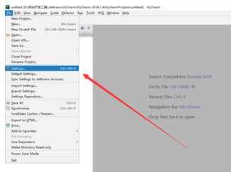 PyCharm修改窗口背景颜色的方法