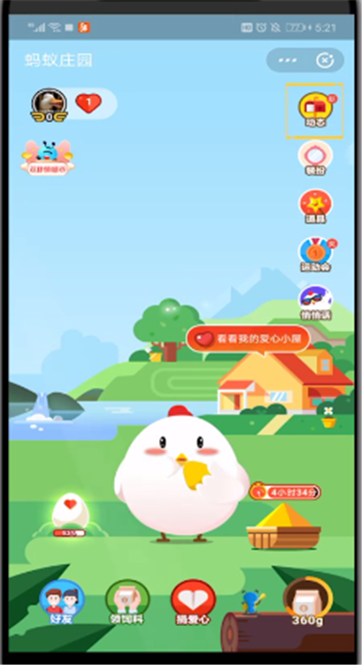 蚂蚁庄园看是谁揍了自己的鸡的讲解