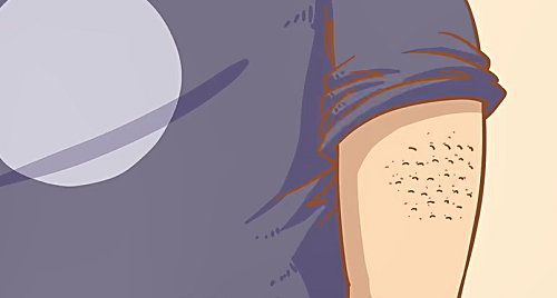 人们有时候会起“鸡皮疙瘩”，是因为?支付宝蚂蚁庄园8月31日答案