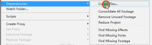 After Effects CC 2017整理工程文件的操作教程