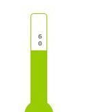 excel2016制作彩色温度计图片的操作方法