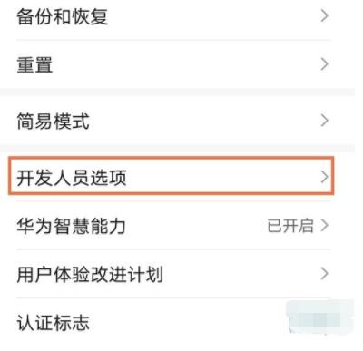 华为p40开发者模式怎么关闭?华为p40开发者模式关闭方法