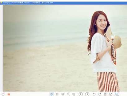 2345看图王中设置插入文字透明度的具体流程