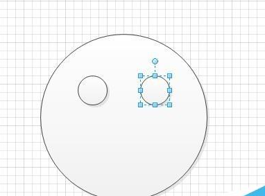 Microsoft Office Visio绘画圆形笑脸的相关操作步骤
