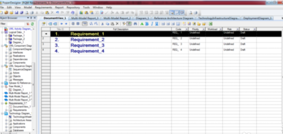 Power Designer建立需求模型的具体使用方法