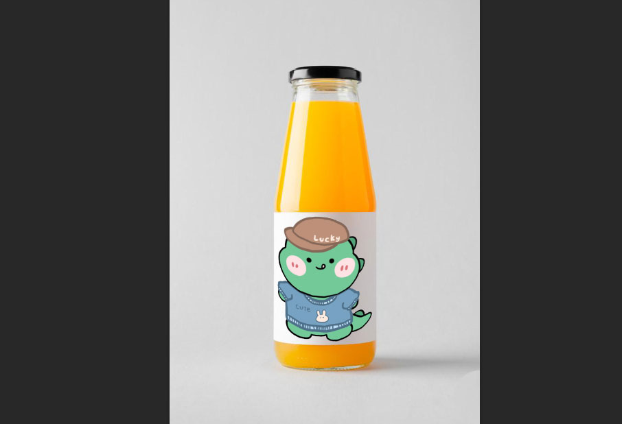 ps怎么给玻璃瓶添加外包装？ps给玻璃瓶添加外包装操作方法