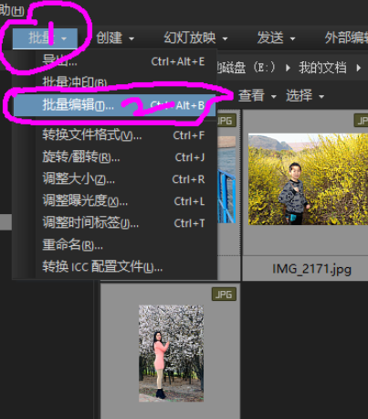 ACDSee批量为照片添加文字以及水印的使用教程