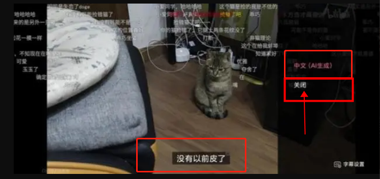 哔哩哔哩智能字幕怎么关闭?哔哩哔哩智能字幕关闭方法