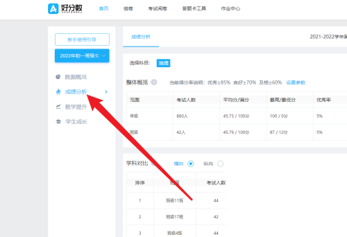 好分数教师版怎么对学生进行考试点评？好分数教师版对学生进行考试点评方法