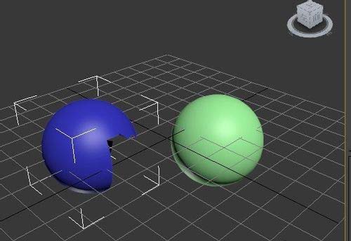3dmax2012中两个模型进行连接的操作步骤