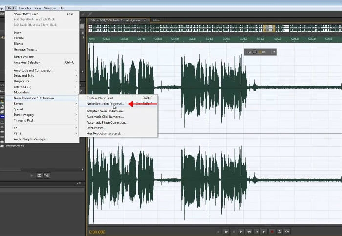 premiere使用Audition消掉背景噪音的相关步骤
