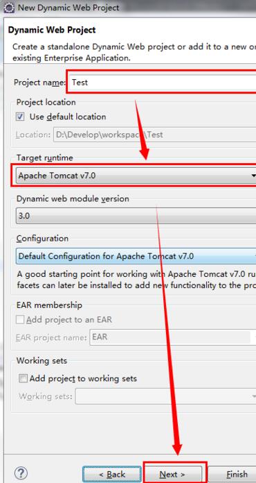 eclipse新建web项目的详细方法