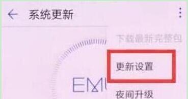 华为畅享9plus关闭系统自动更新的操作流程