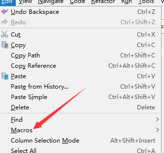 PyCharm怎样回放录制宏？PyCharm回放录制宏的方法