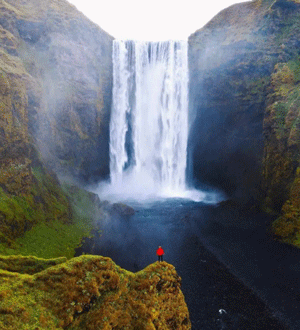 ps如何制做瀑布动画效果？ps制做瀑布动画效果具体方法