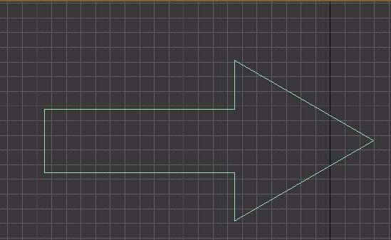 3Ds MAX绘制箭头的操作流程