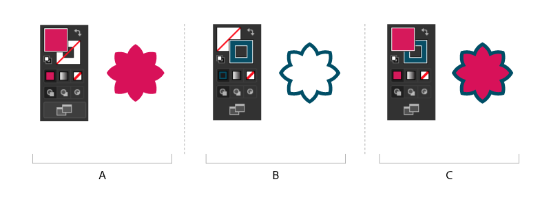 Illustrator中怎么使用填色和描边上色?Illustrator中使用填色和描边上色的方法