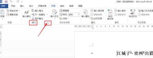 word2013设置脚注每页重新编号的操作教程