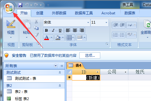 access数据库设置个性用户名的详细方法