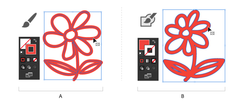 Illustrator中怎么使用填色和描边上色?Illustrator中使用填色和描边上色的方法