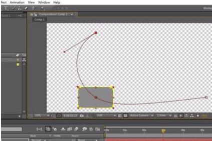 AE设计轨迹运动的图形的操作步骤