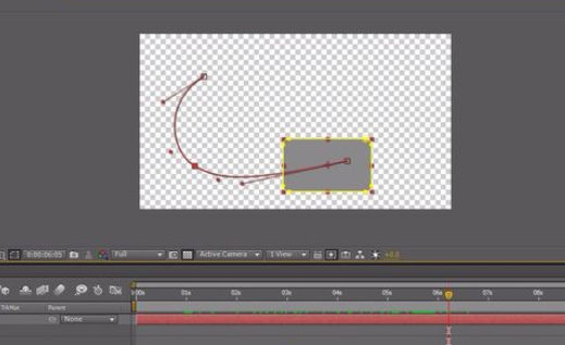 AE设计轨迹运动的图形的操作步骤