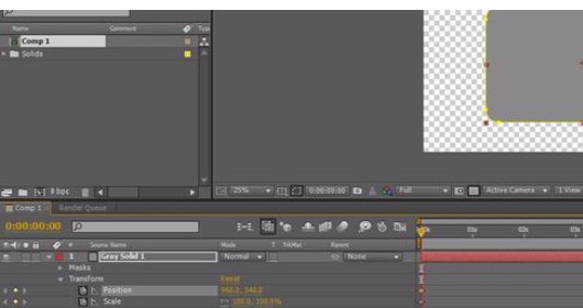 AE设计轨迹运动的图形的操作步骤