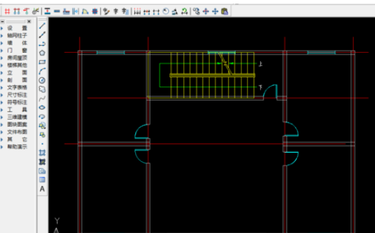 天正建筑2014设计建筑物二层平面图的详细教学
