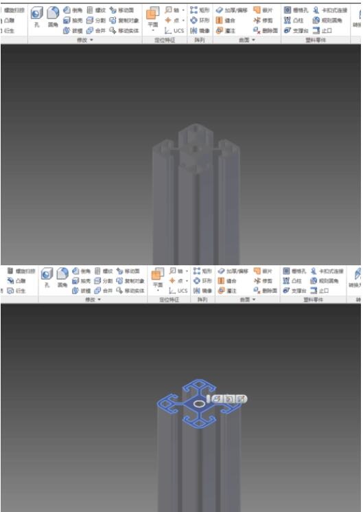 Inventor对实体其中一个面做斜面的基本操作步骤