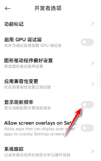 小米12显示刷新率在哪里设置?小米12显示刷新率的设置方法