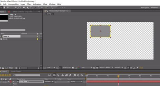 AE设计轨迹运动的图形的操作步骤