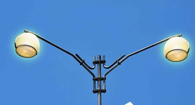 PS点亮路灯的操作过程