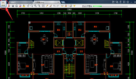 CAD迷你看图中将导出JPG的操作步骤