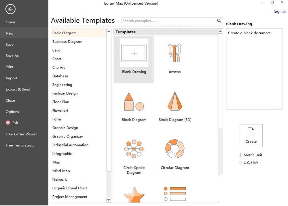 亿图流程图制作软件绘制维恩图的详细方法