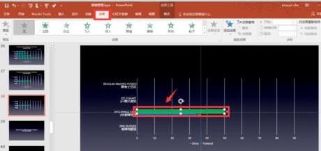 PPT让数据分开演示的操作方法