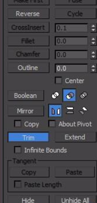 3Ds MAX使用Trim进行样条线剪切的操作教程
