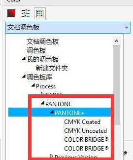 CorelDraw2019怎么添加专色调色板？CorelDraw2019添加专色调色板的方法