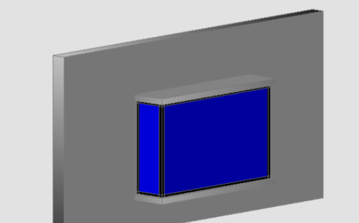 天正建筑2014中在墙体插入凸窗的操作方法