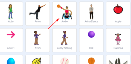 Scratch中设计动画人物的具体操作步骤