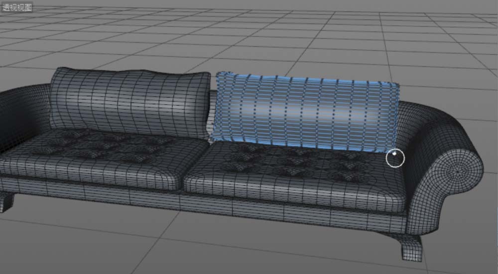C4D设计沙发模型的方法