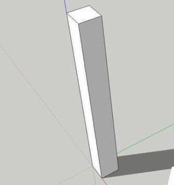 草图大师扭曲模型的方法步骤