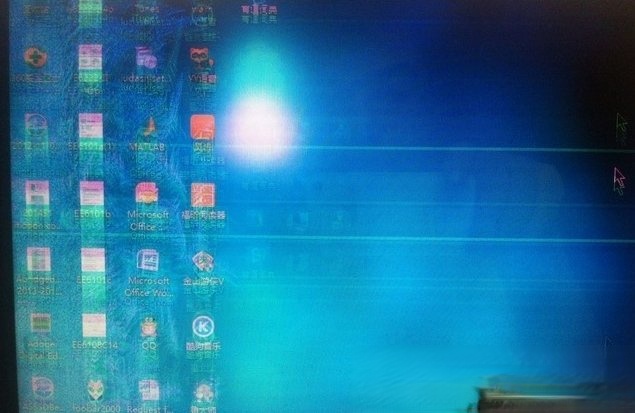 笔记本闪屏门都有哪些故障现象?(3)